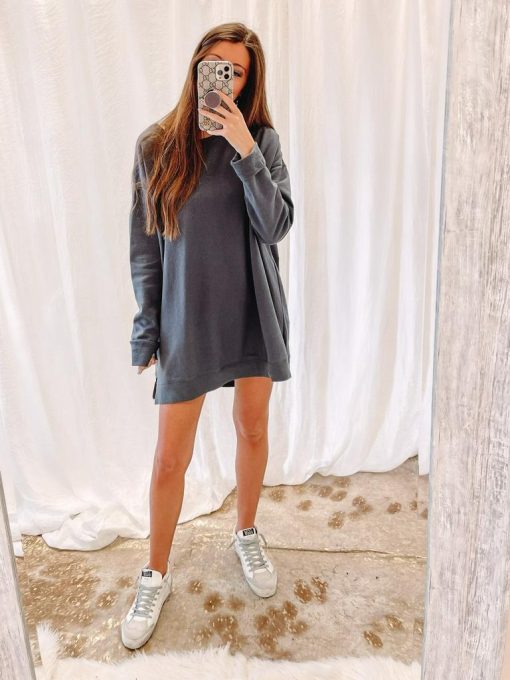 Sweatshirt Dress - Image 3