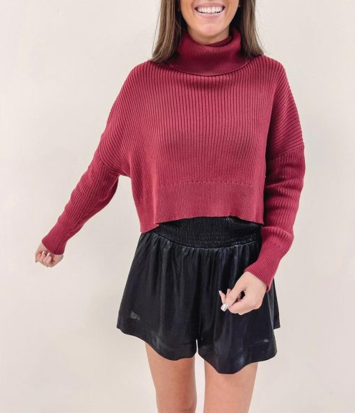 Sydney Sweater – Burgundy - Image 5