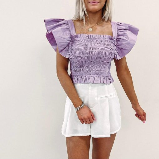 Taylor Pleated Shorts - Image 3