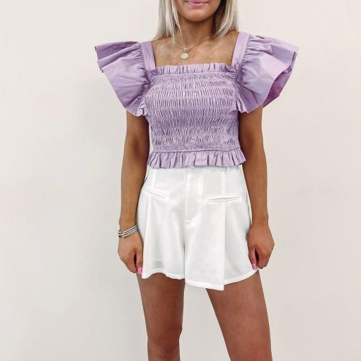 Taylor Pleated Shorts - Image 4