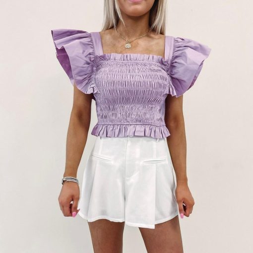 Taylor Pleated Shorts - Image 6