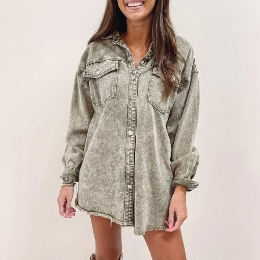 Trina Olive Jacket - Image 3