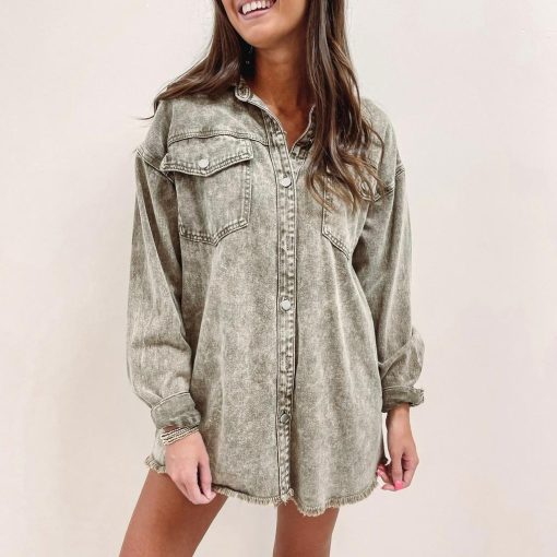 Trina Olive Jacket - Image 4