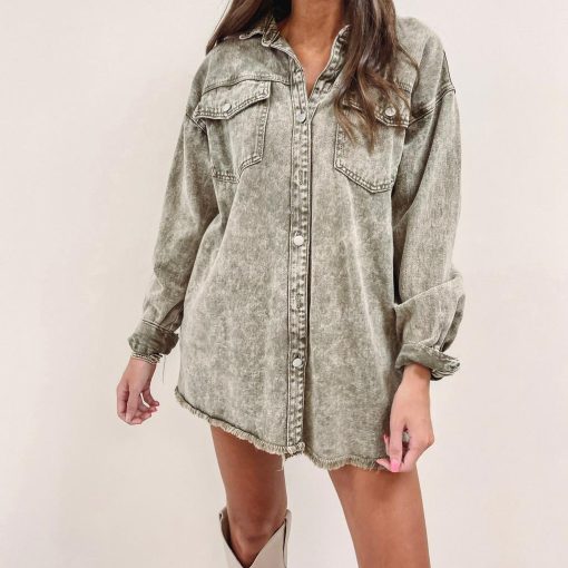 Trina Olive Jacket - Image 6