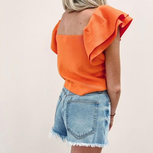 Valerie Denim Shorts - Image 4