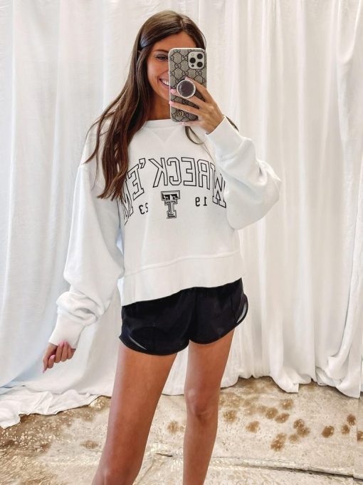 Wreck Em’ Corded Pullover