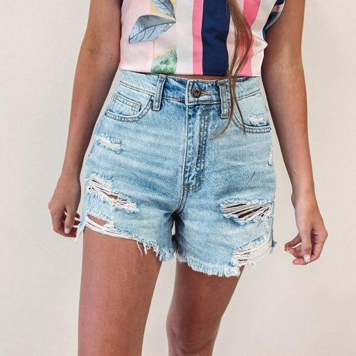 Allie Denim Shorts - Image 6