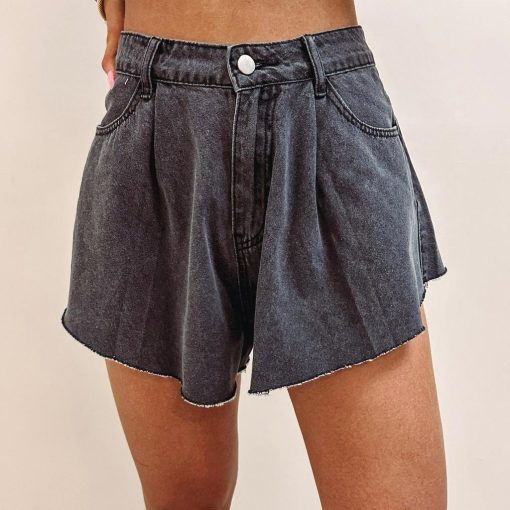Black Flutter Shorts - Image 4