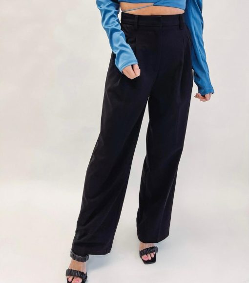 Black Tailored Pants - Image 5