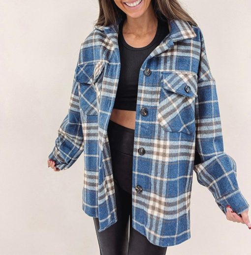 Brady Blue Flannel - Image 3