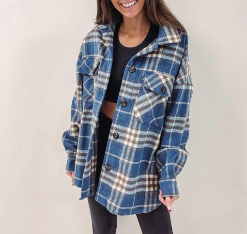 Brady Blue Flannel - Image 4