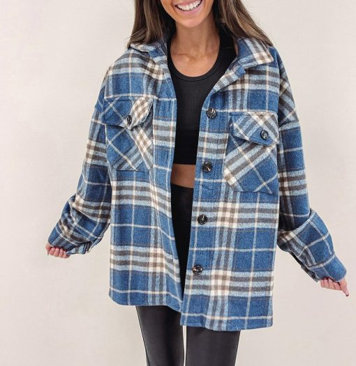 Brady Blue Flannel - Image 5