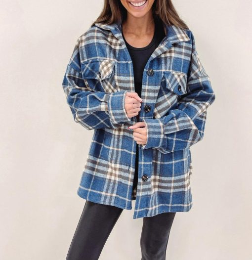 Brady Blue Flannel - Image 6