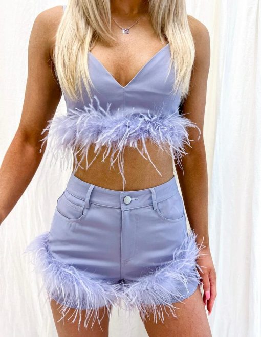 Cammie Feather Shorts - Image 4