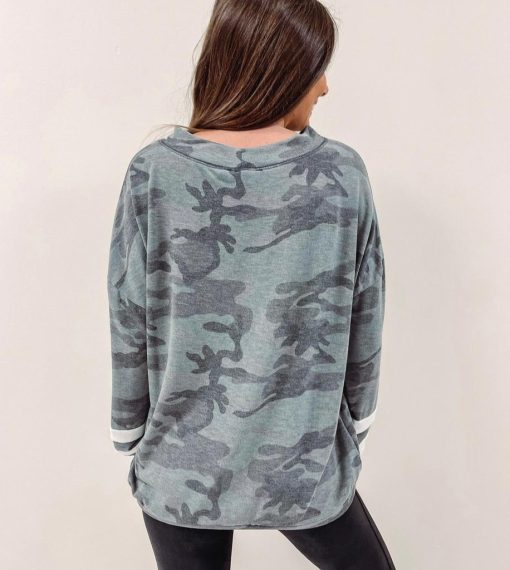 Camo Stripe Pullover - Image 5