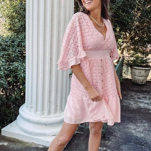 Carley Lace Dress - Image 5