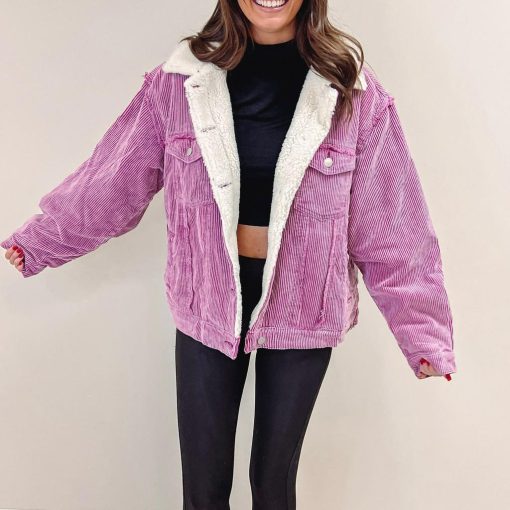 Corded Fur Jacket - Image 6