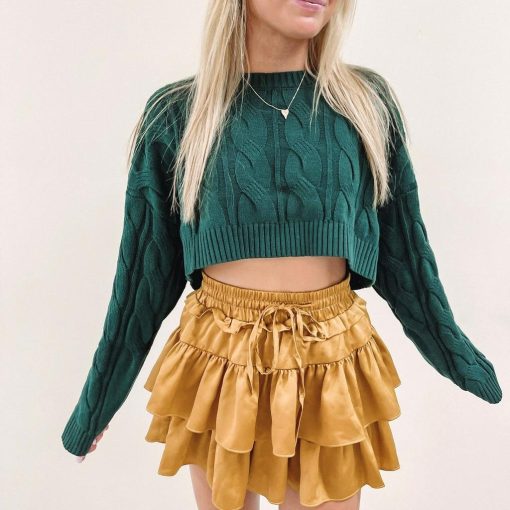 Dakota Cropped Sweater - Image 4