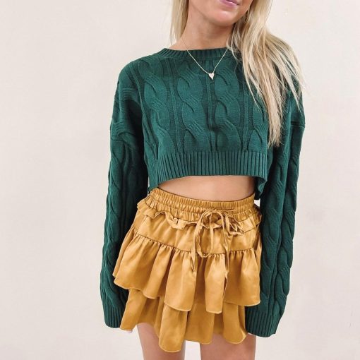 Dakota Cropped Sweater - Image 6