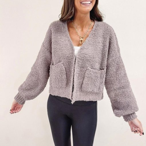 Darby Fuzzy Cardigan - Image 4