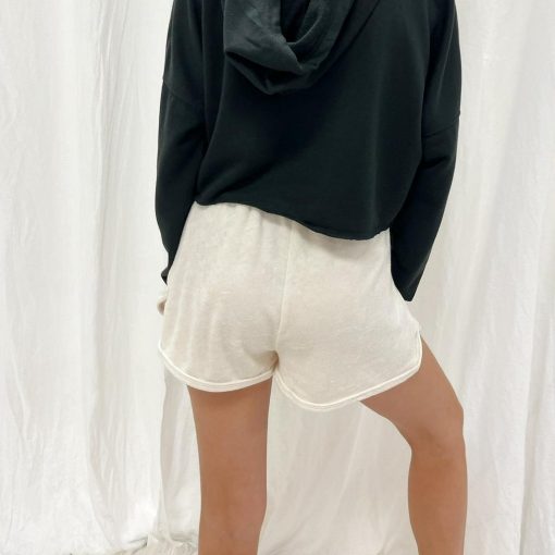 Embroidered Butterfly Lounge Shorts - Image 3