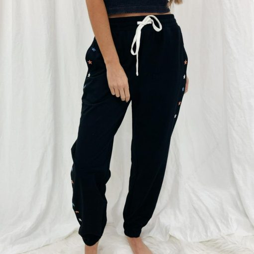 Embroidered Star Joggers - Image 4