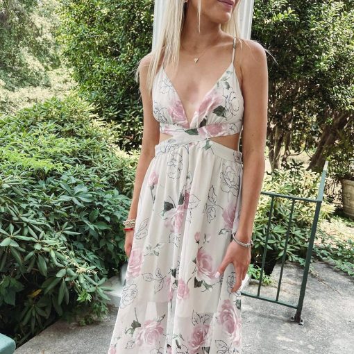 Floral Maxi Dress - Image 5