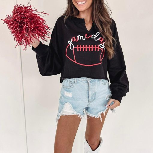 Gameday Pullover – Red/Black - Image 4