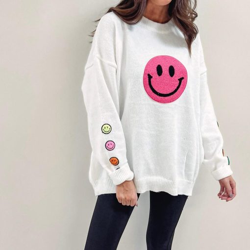 Happy Patch Sweater - Image 5
