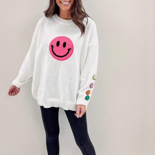 Happy Patch Sweater - Image 6