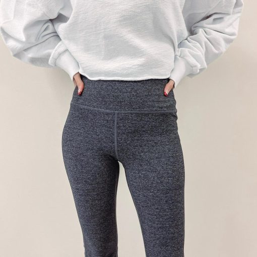 Heather Grey Yoga Pants - Image 6