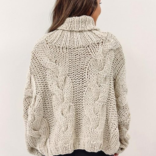 Hudson Cable Sweater - Image 6