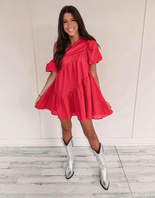 Jamie Dress – Red