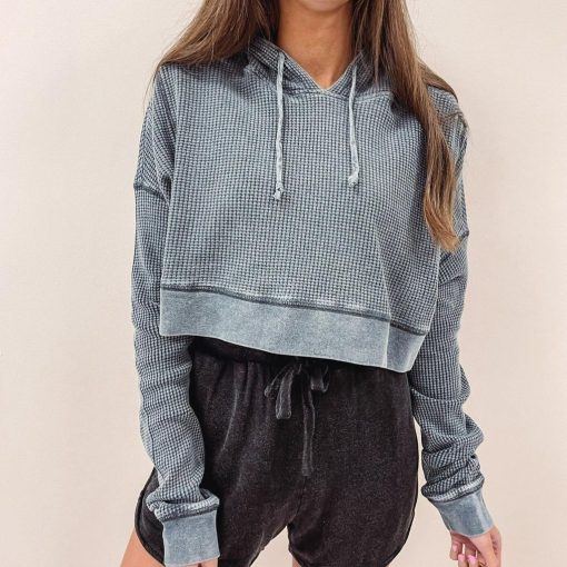 Joanna Cropped Hoodie - Image 4