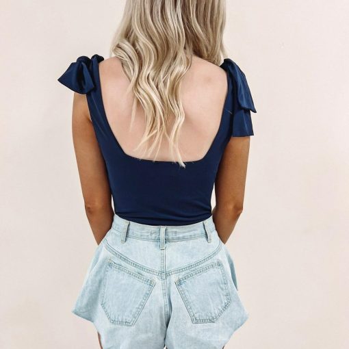 Kaleigh Navy Bodysuit - Image 5