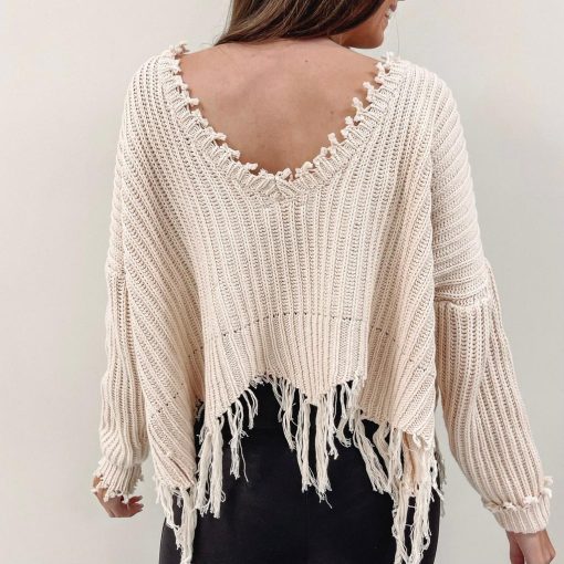 Layla Distressed Sweater - Image 6