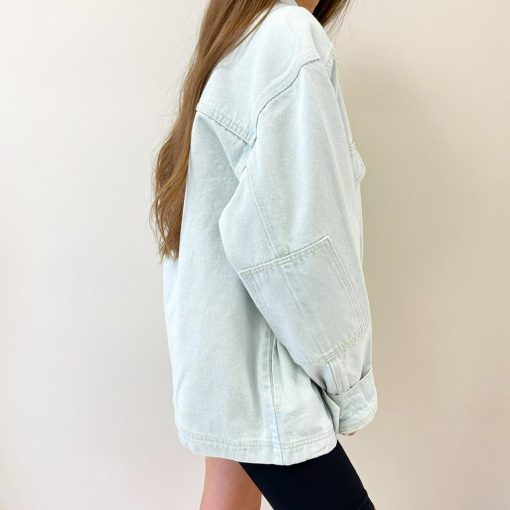 Light Wash Denim Jacket - Image 4