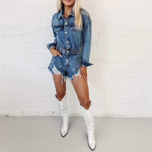 Madison Denim Romper - Image 6
