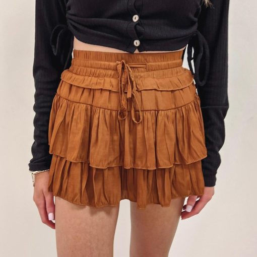 Maren Skort – Brown - Image 6
