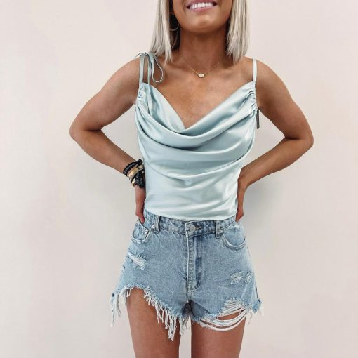 Marie Denim Shorts - Image 3