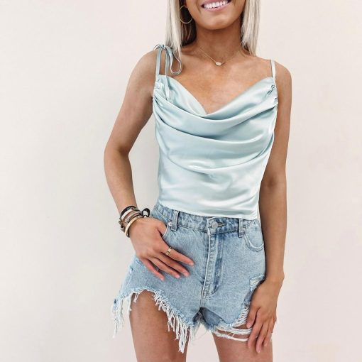 Marie Denim Shorts - Image 4