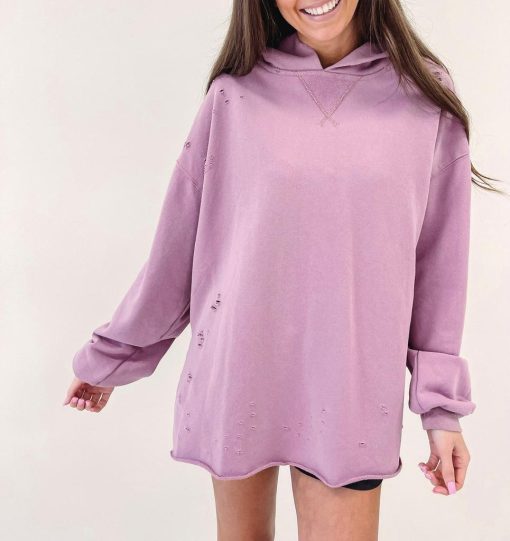 Meagan Distressed Hoodie - Image 4