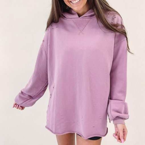 Meagan Distressed Hoodie - Image 5