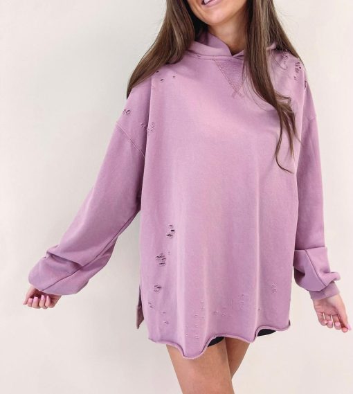 Meagan Distressed Hoodie - Image 6