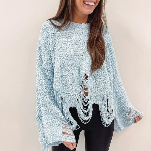 Meagan Distressed Sweater - Image 3