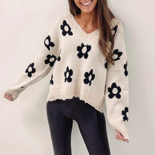 Multi Daisy Sweater - Image 3