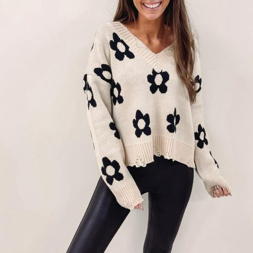 Multi Daisy Sweater - Image 4