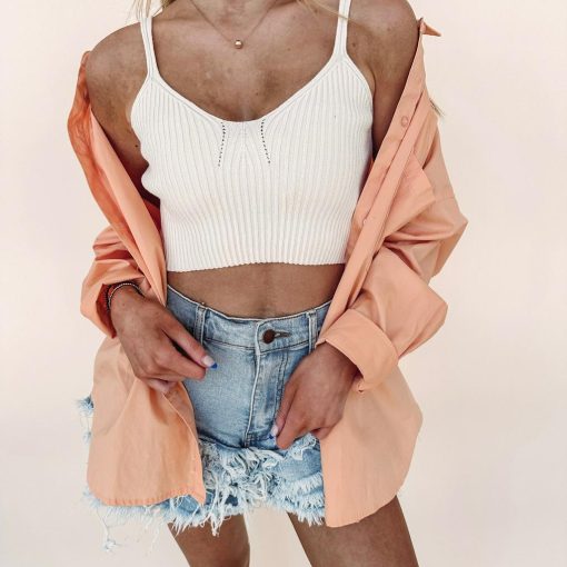 Orange Button Up - Image 4