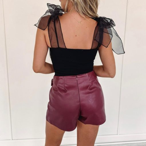 Palmer Skirt – Burgundy - Image 6