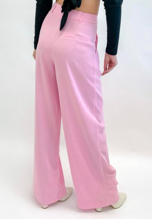 Pink Pleated Pants - Image 6
